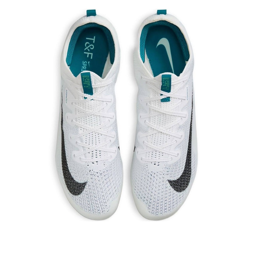 Mens Size 4.5 Nike Racing Spikes Zoom Superfly Elite 2 White Green FZ9662-100